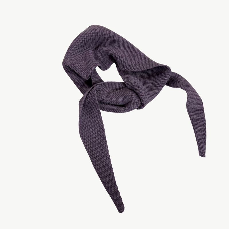 BYBJOR Mini Scarf Wool lila