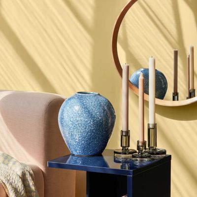 BROSTE CPH Petra kandelaar Smoked Pearl small