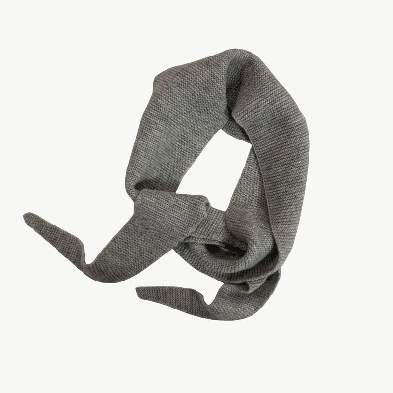 BYBJOR Mini Scarf Wool grey