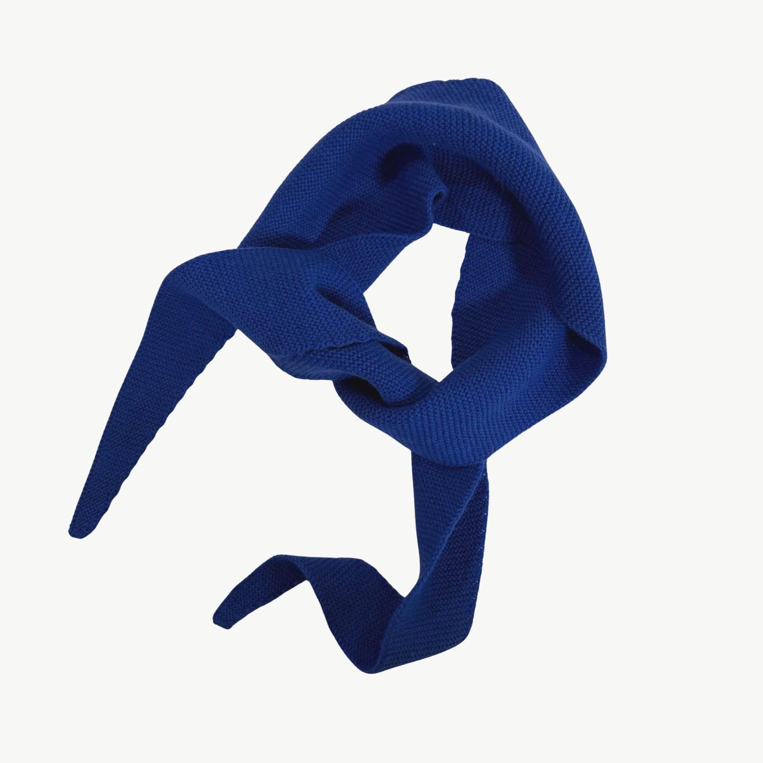 BYBJOR Mini Scarf Wool cobalt
