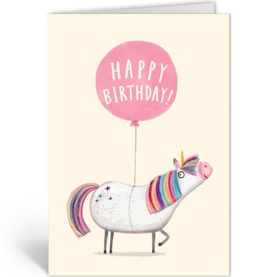 Postcard Bd Unicorn