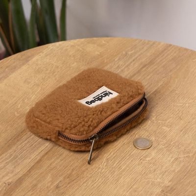 HINDBAG Lili portemonnee teddy bruin
