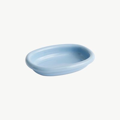 HAY Barro Oval Dish small light blue