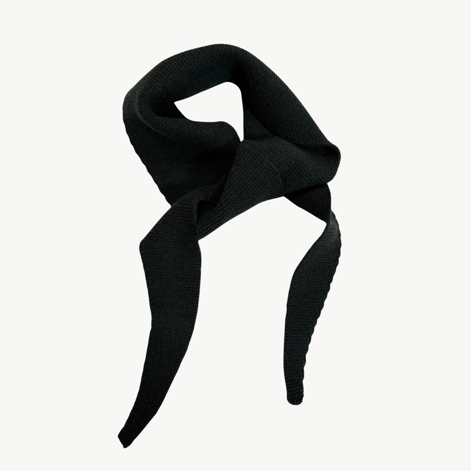 BYBJOR Mini Scarf Wool forest green