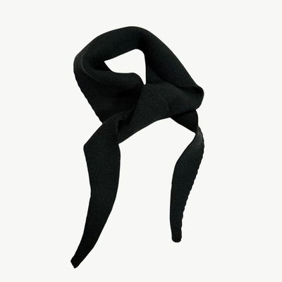 BYBJOR Mini Scarf Wool forest green