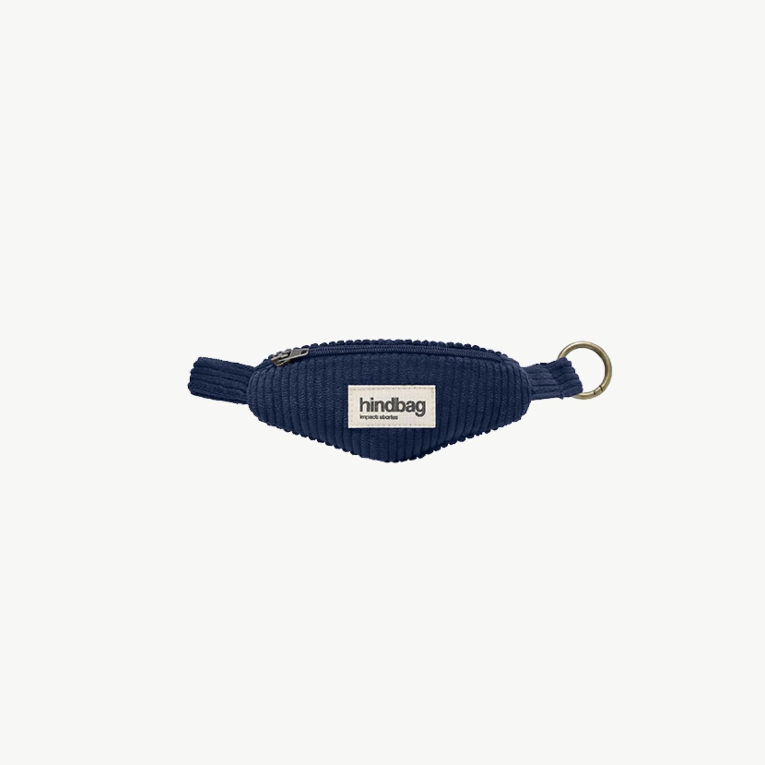 HINDBAG Côme sleutelhanger corduroy navy