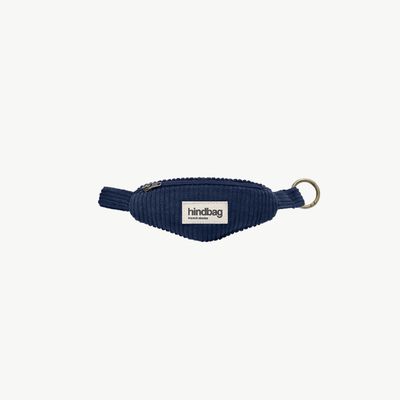 HINDBAG Côme sleutelhanger corduroy navy