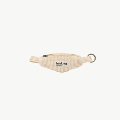 HINDBAG Côme sleutelhanger corduroy beige