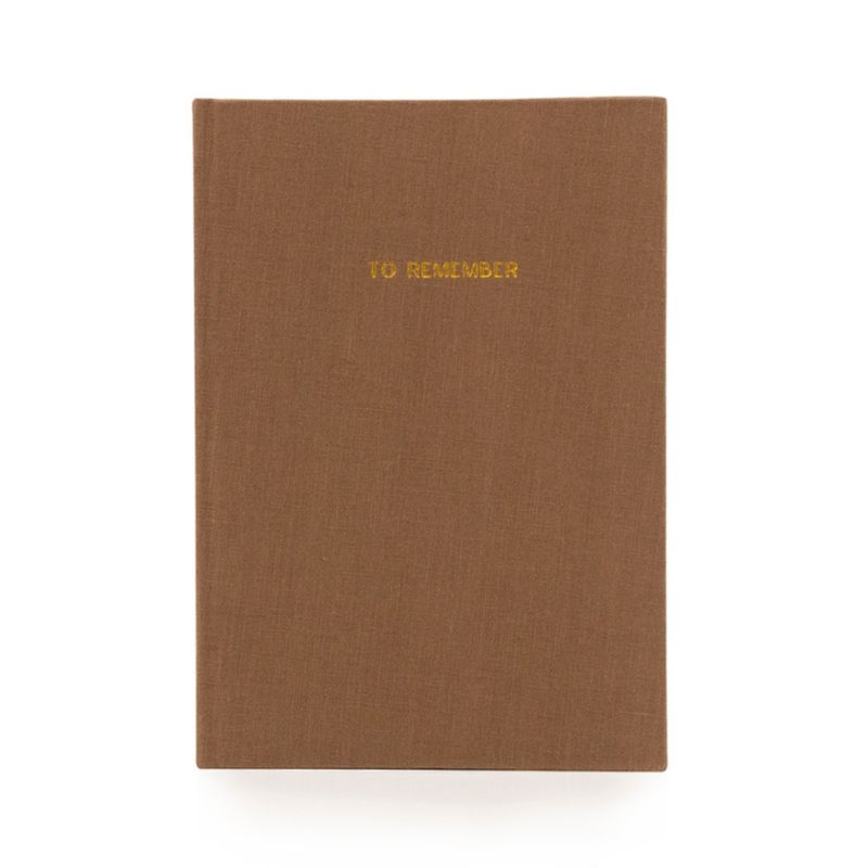 MONK & ANNA notebook washed linnen Large MONK & ANNA notebook washed linnen Large