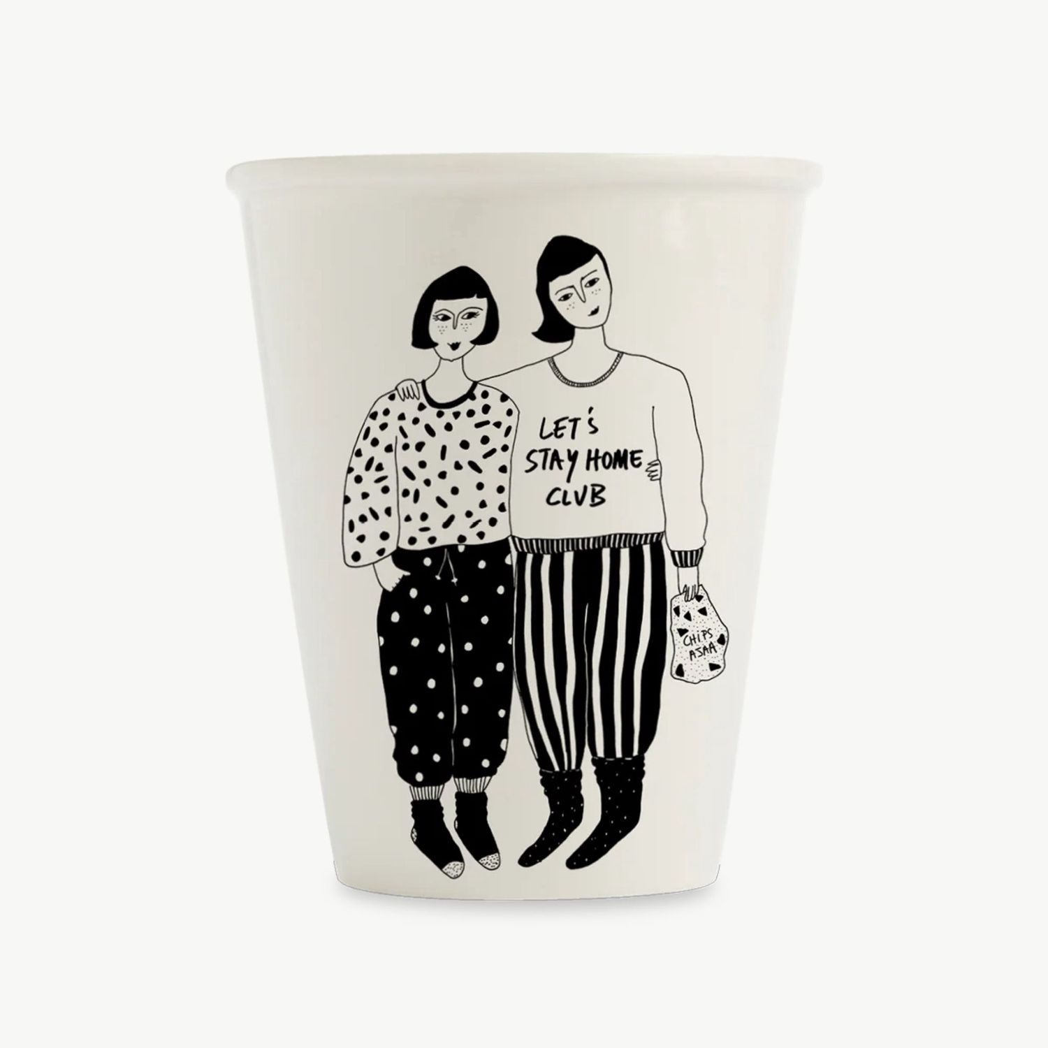 HELEN B beker Stay Home Club 220ml