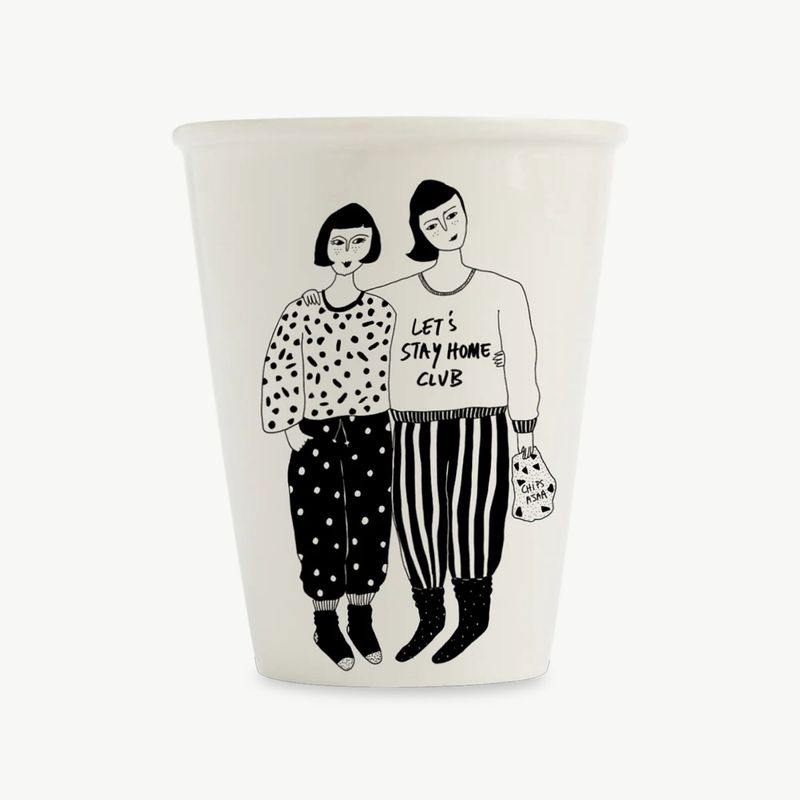 HELEN B beker Stay Home Club 220ml