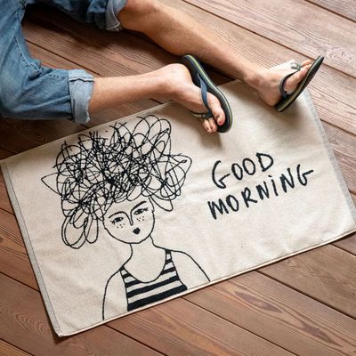 HELEN B Good Morning badmat