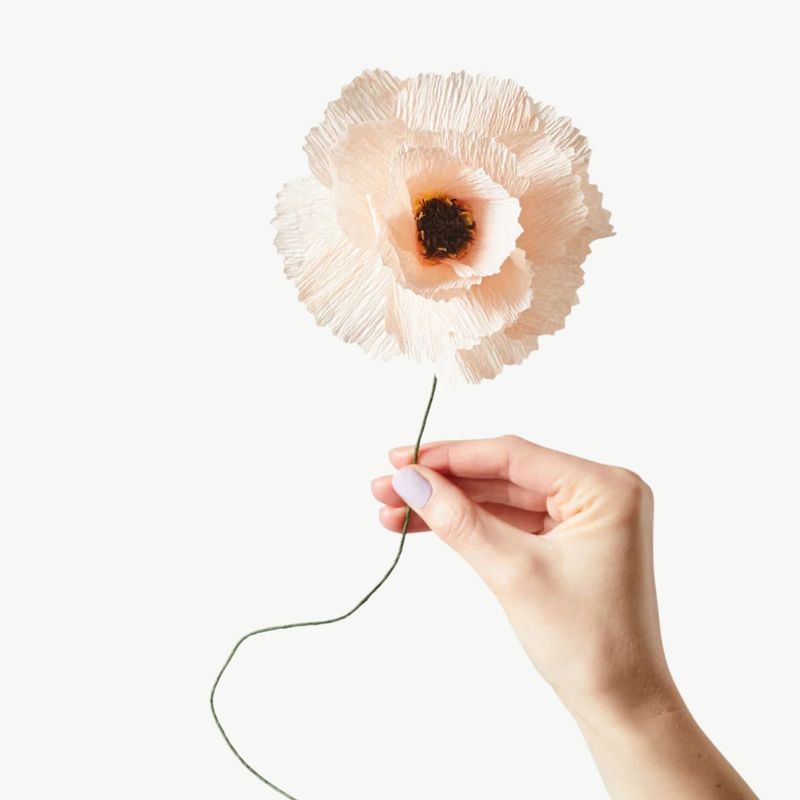 STUDIO ABOUT Paper Flower Peony nude