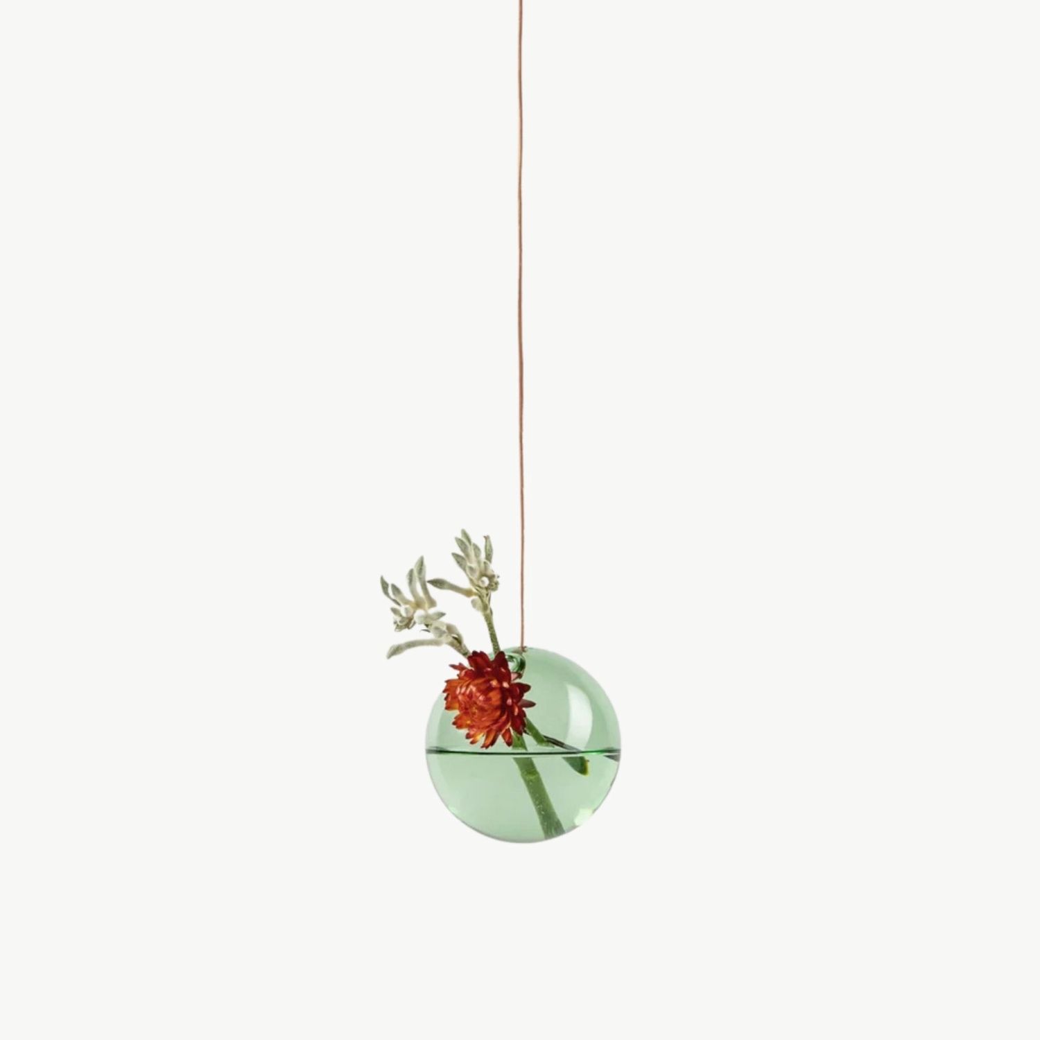 STUDIO ABOUT Hanging Flower Bubble green small