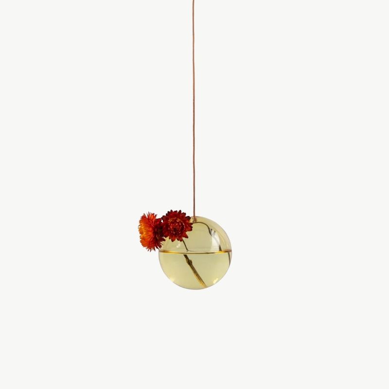 STUDIO ABOUT Hanging Flower Bubble yellow small