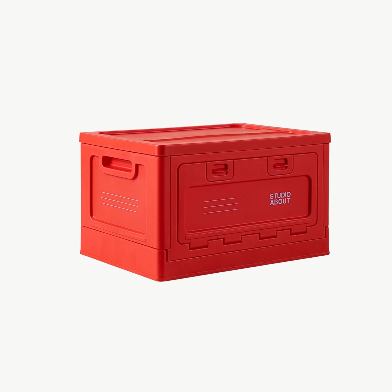 STUDIO ABOUT Box red medium