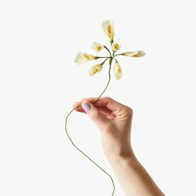 STUDIO ABOUT Paper Flower African Lily yellow