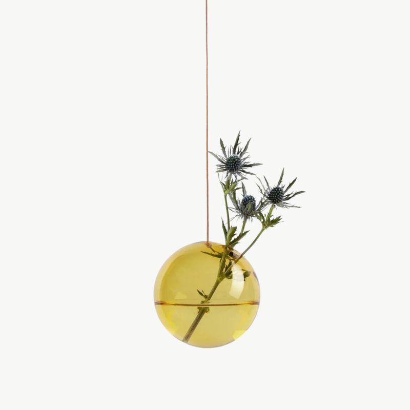 STUDIO ABOUT Hanging Flower Bubble yellow medium
