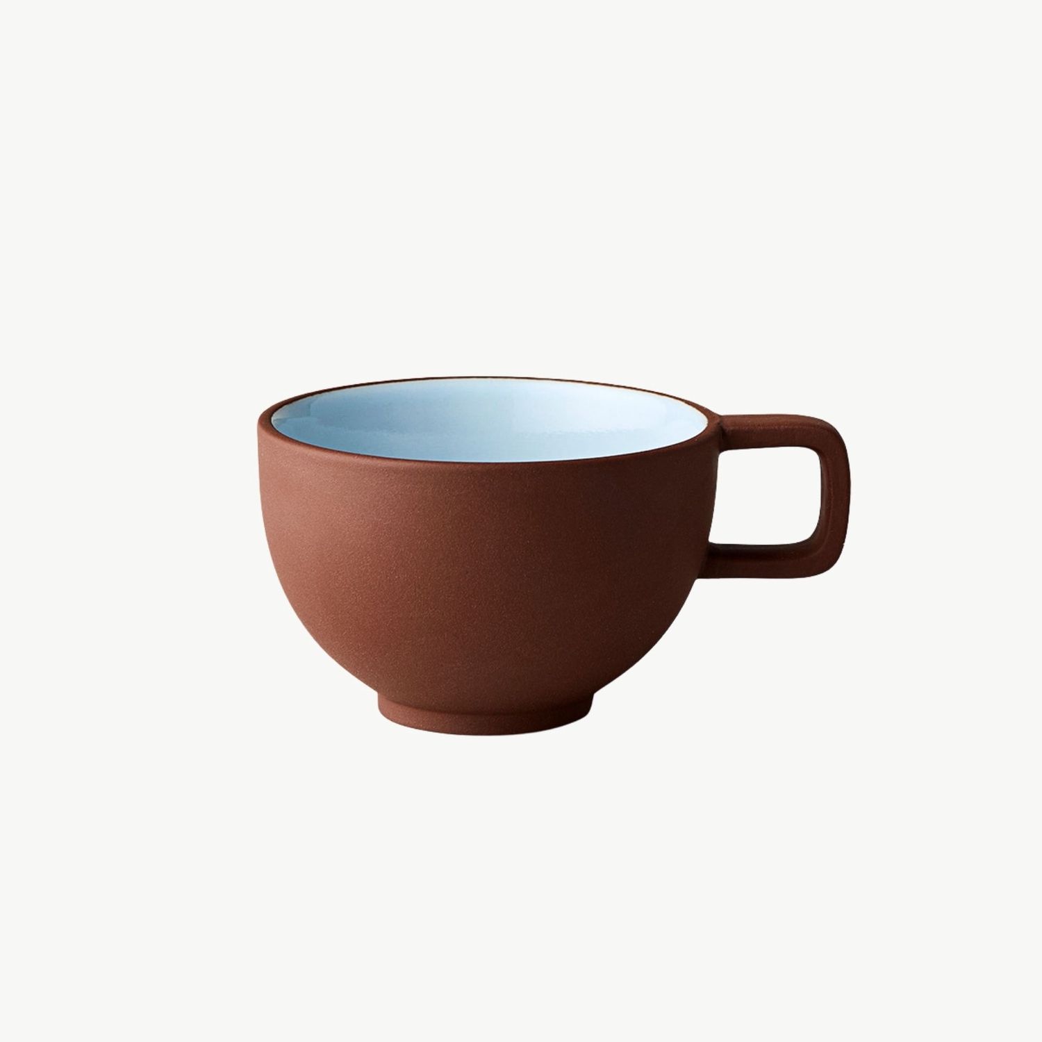 STUDIO ABOUT Coffee Cup's terra/blue 2 stuks