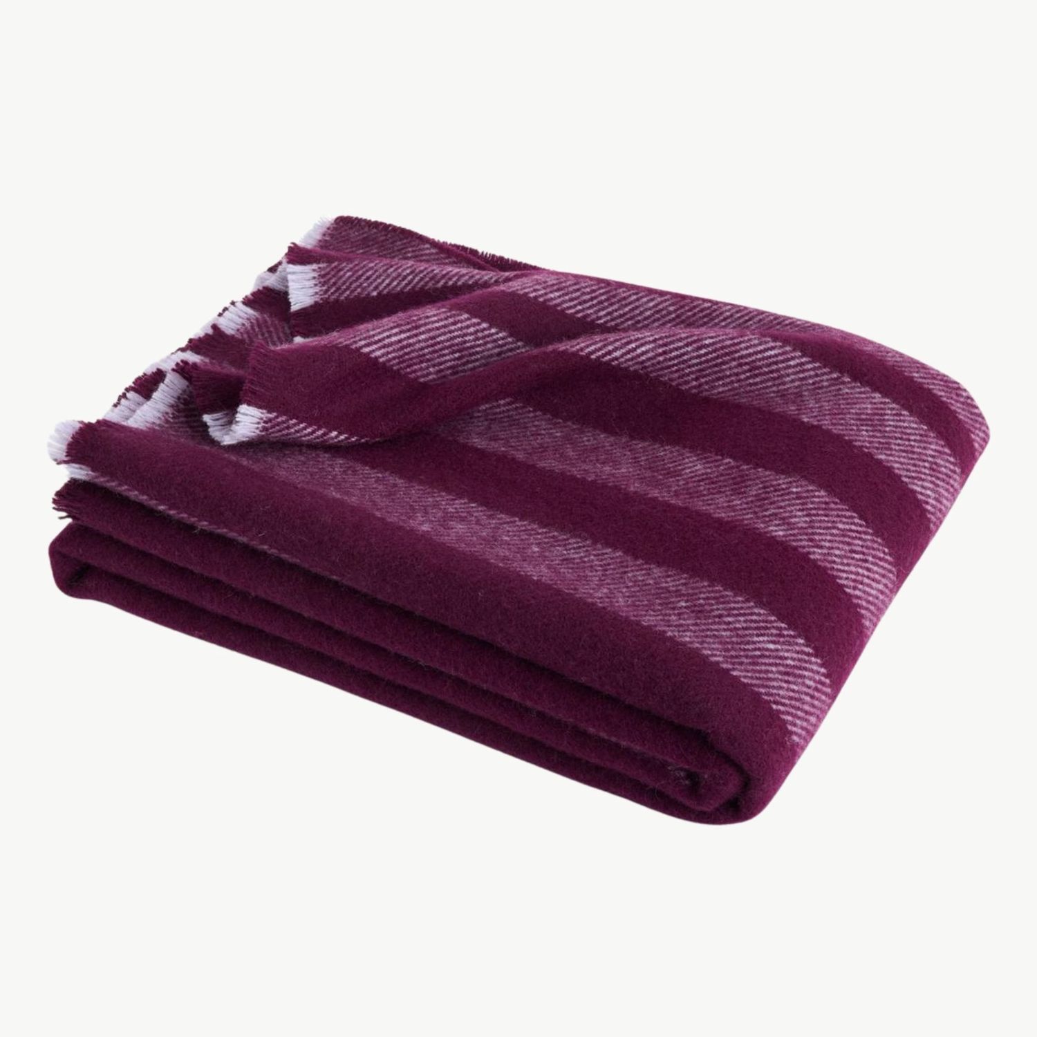 HAY Duo Throw deken plum
