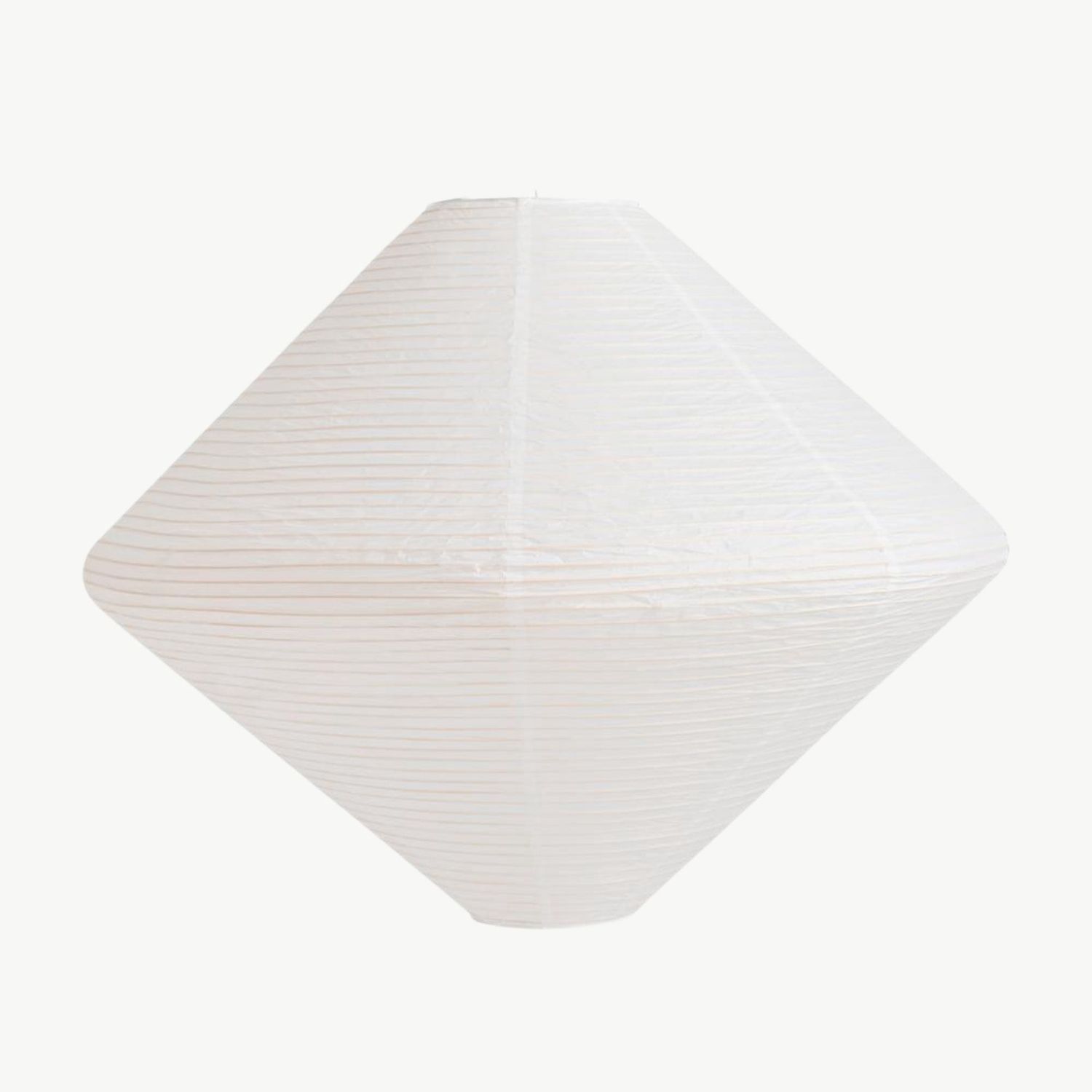 HAY Paper Shade Diamond lampenkap classic white Ø80cm
