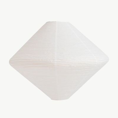 HAY Paper Shade Diamond lampenkap classic white Ø80cm