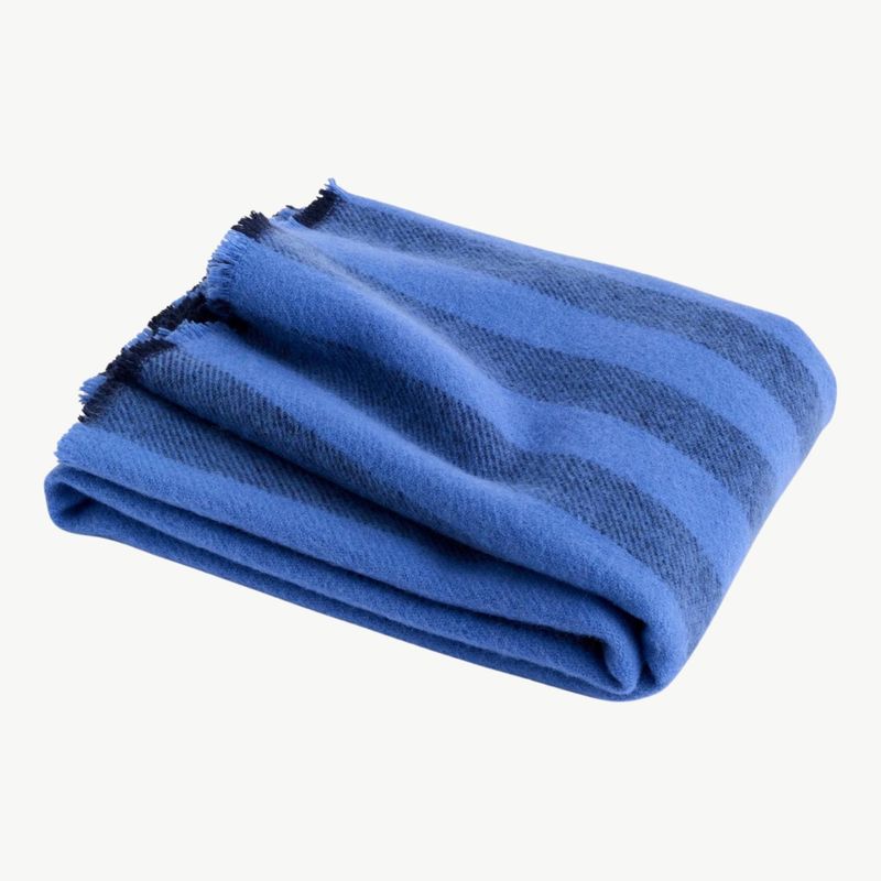 HAY Duo Throw deken sky blue