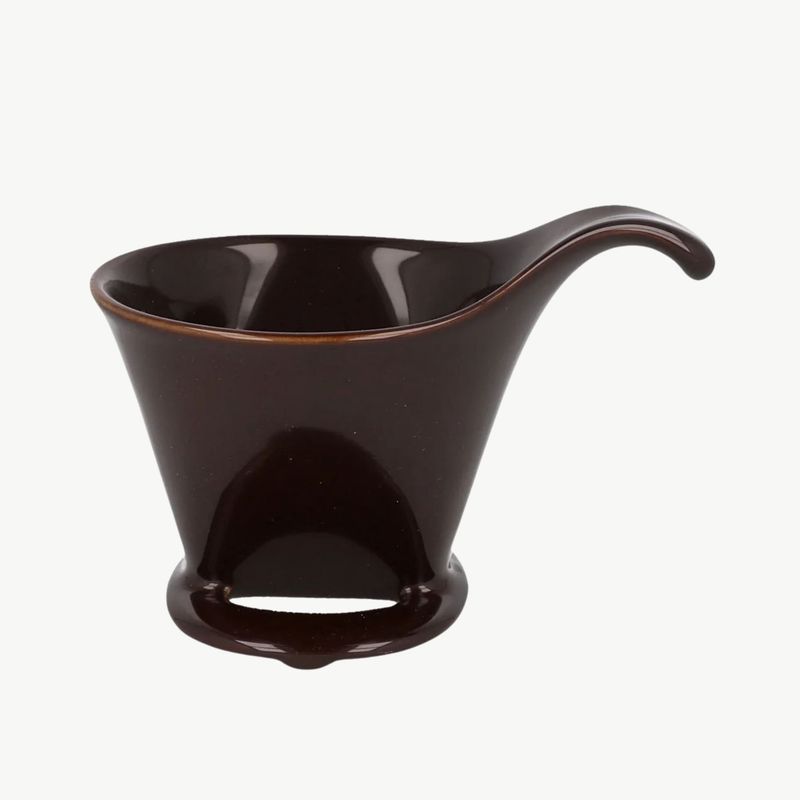 ZERO JAPAN coffee dripper chocolate brown