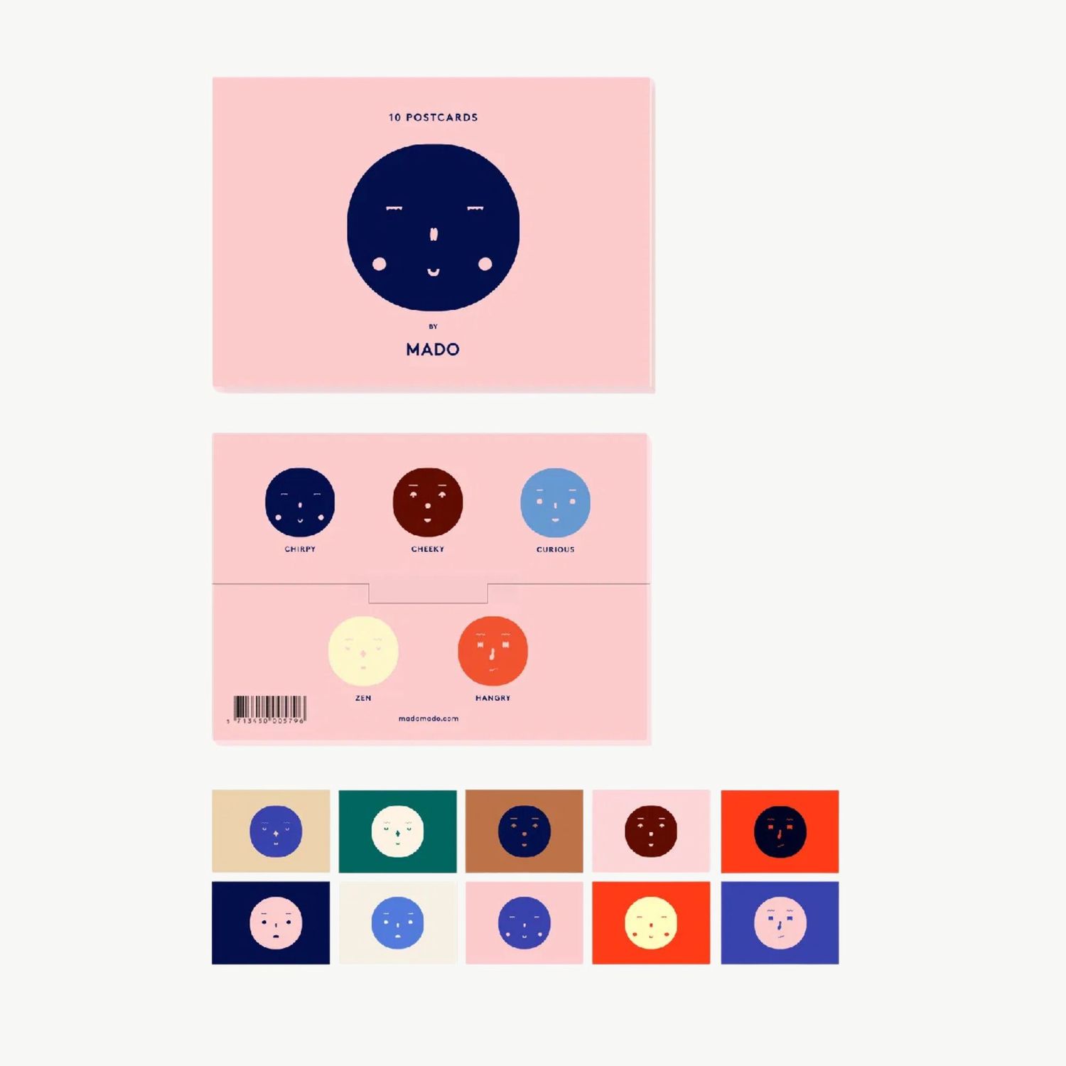 PAPER COLLECTIVE Box of Feelings postcards