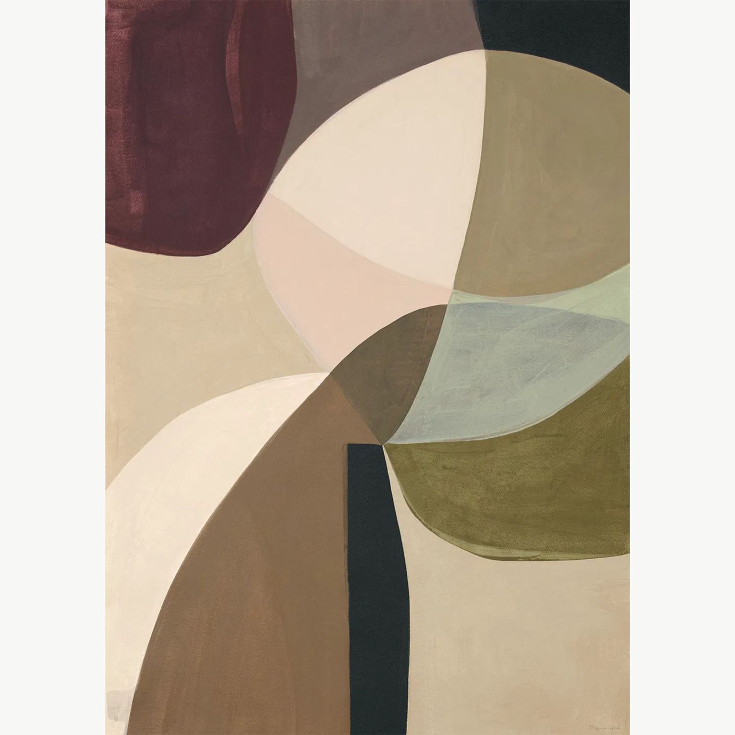 PAPER COLLECTIVE Abstract Movement poster 30X40cm