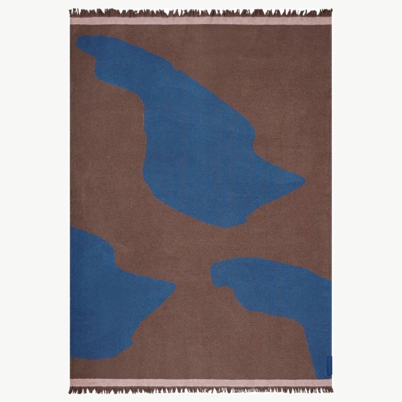 METTE DITMER Studio Plaid cognac 130x175cm