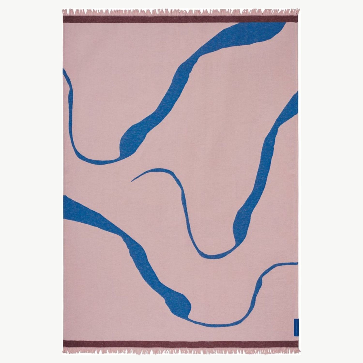 METTE DITMER Studio Plaid seashell pink 130x175cm