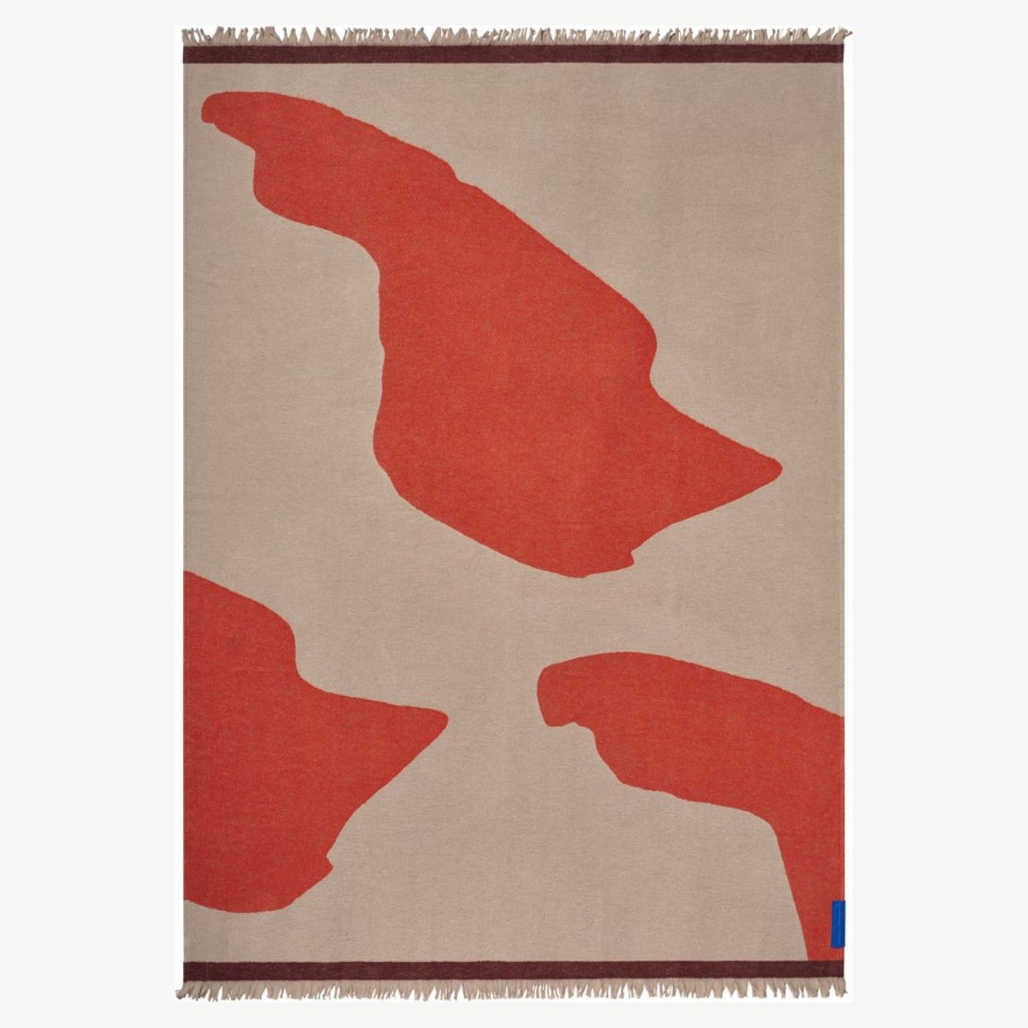 METTE DITMER Studio Plaid orange 130x175cm