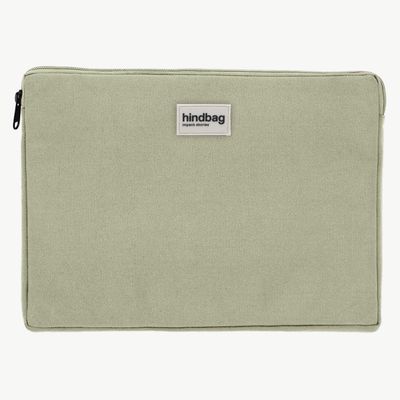 HINDBAG Ava Laptophoes kleigroen