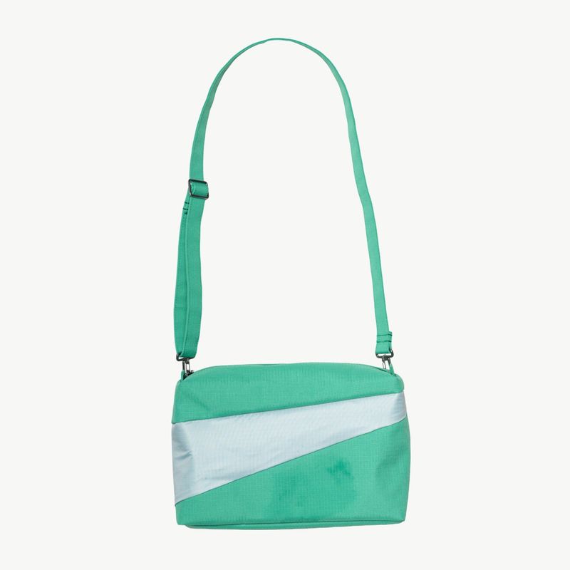 SUSAN BIJL The New Bum Bag Holly Green &amp; Surf Spray medium
