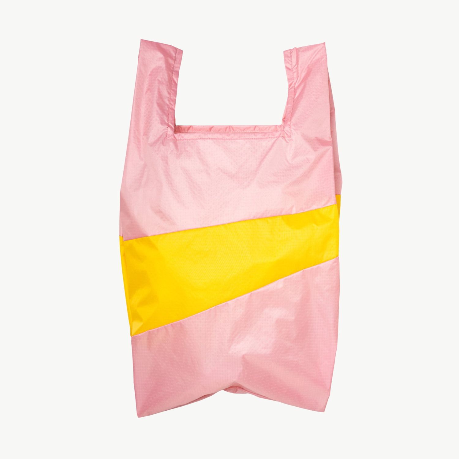 SUSAN BIJL The New Shopping Bag Pink Panther &amp; Sunflower large