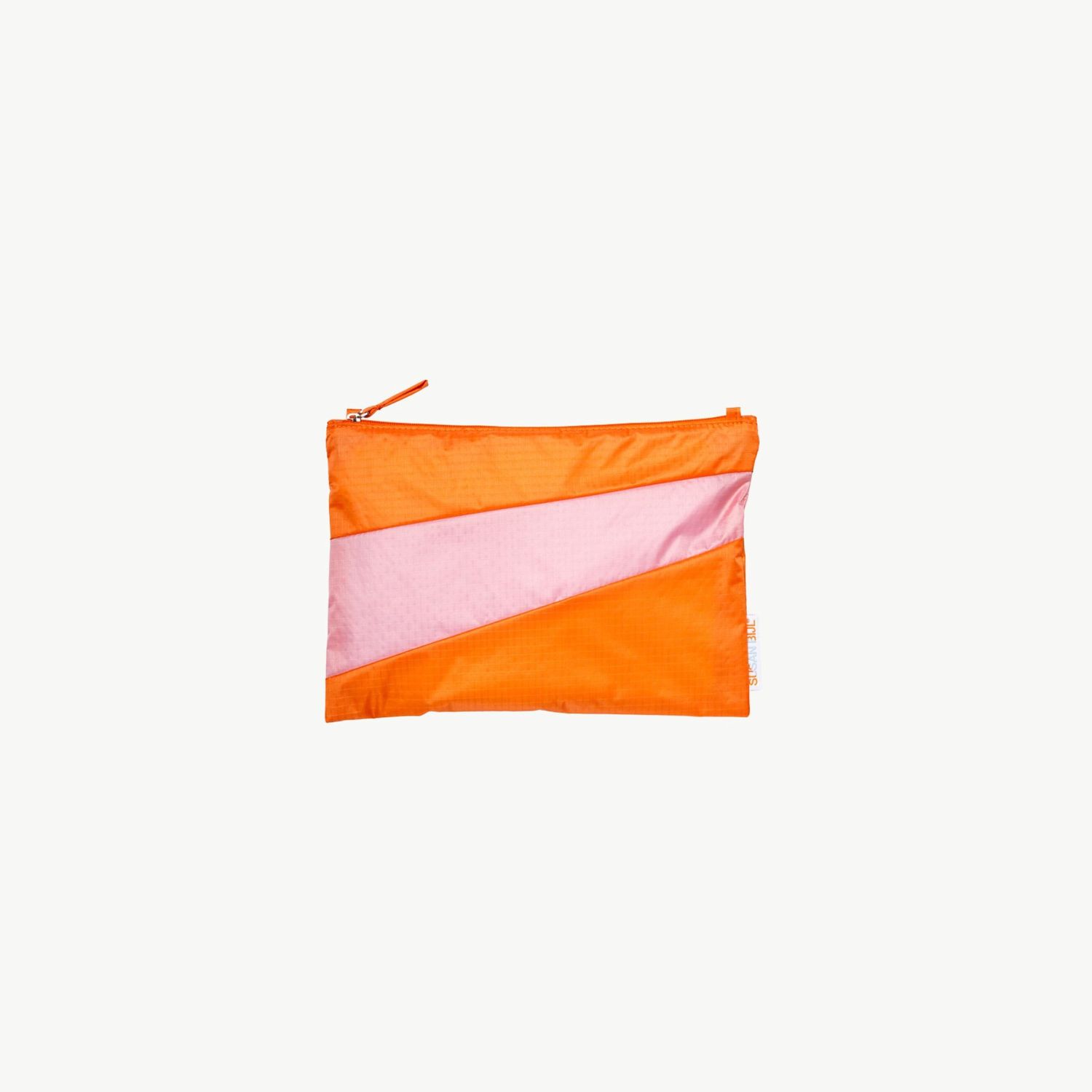 SUSAN BIJL The New Pouch Orange &amp; Pink Panther medium