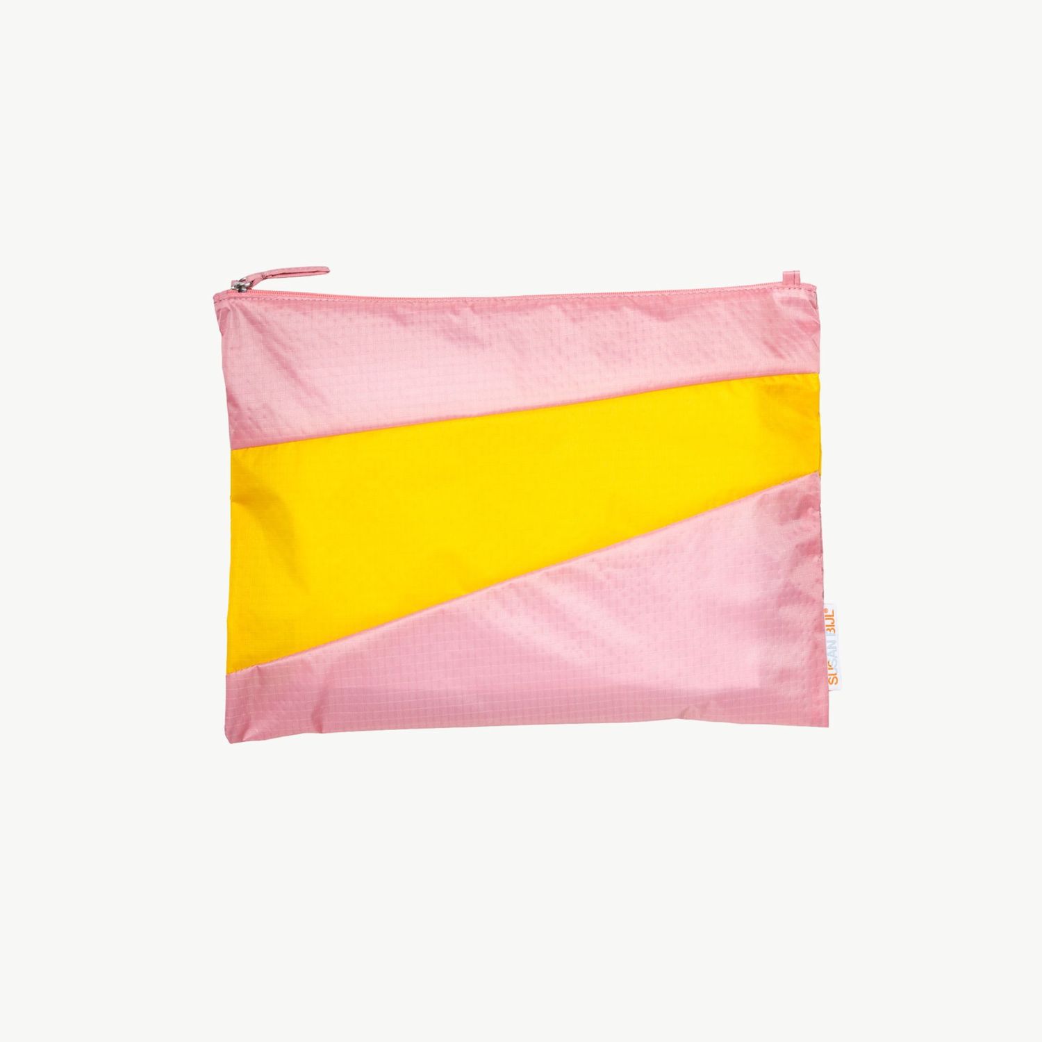 SUSAN BIJL The New Pouch Pink Panther &amp; Sunflower large