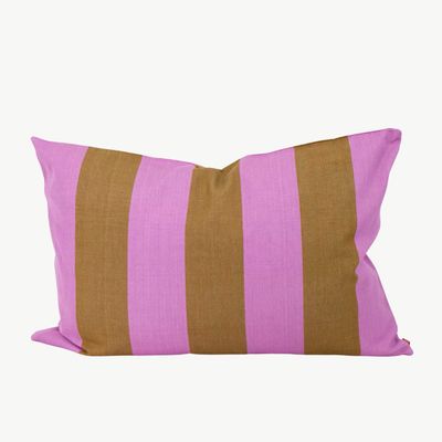 A WORLD OF CRAFT Fifi kussenhoes lila/bruin 50x70cm