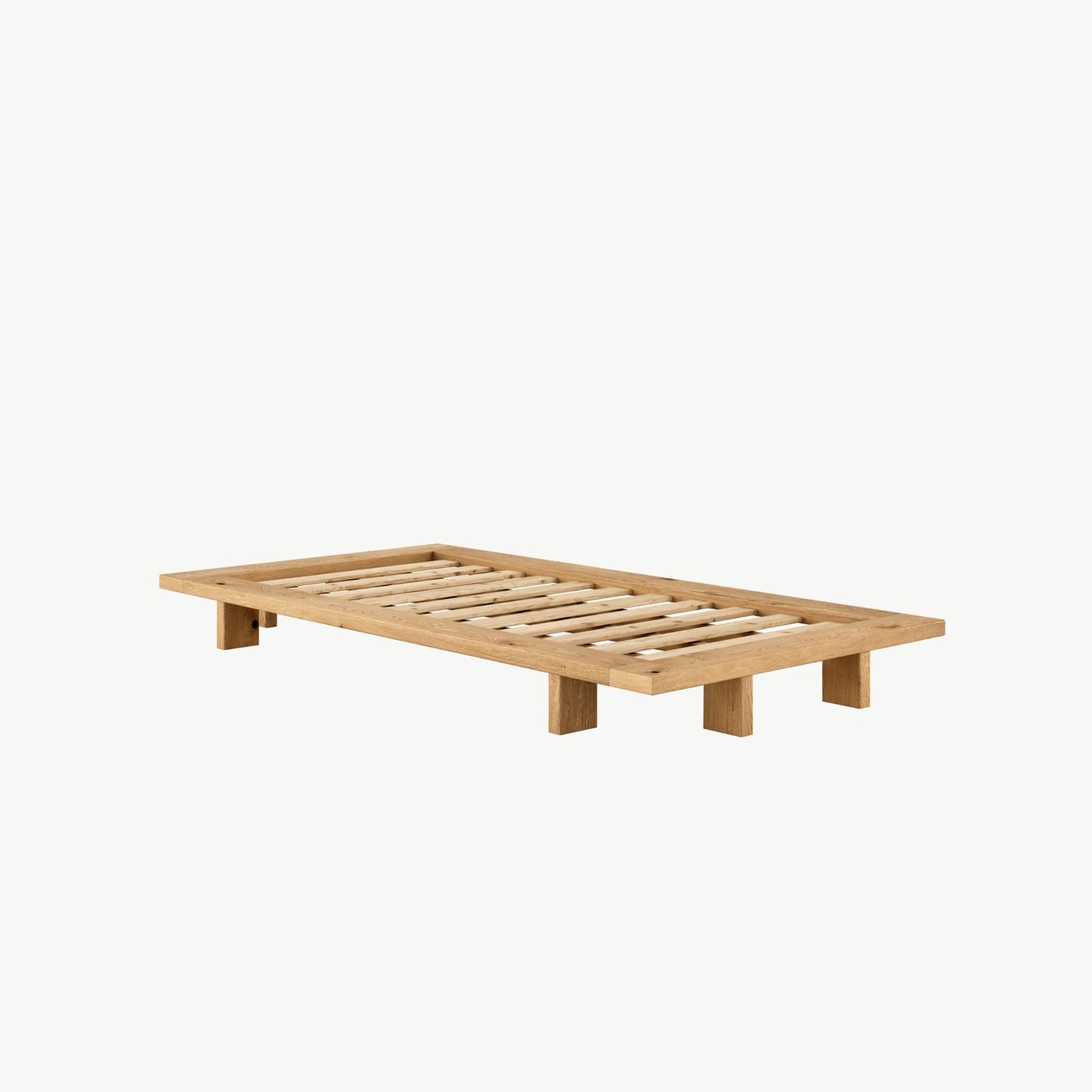 KARUP DESIGN Japan bed Oak, Afmeting: 90 X 200 cm, Optie: Geen Side Table