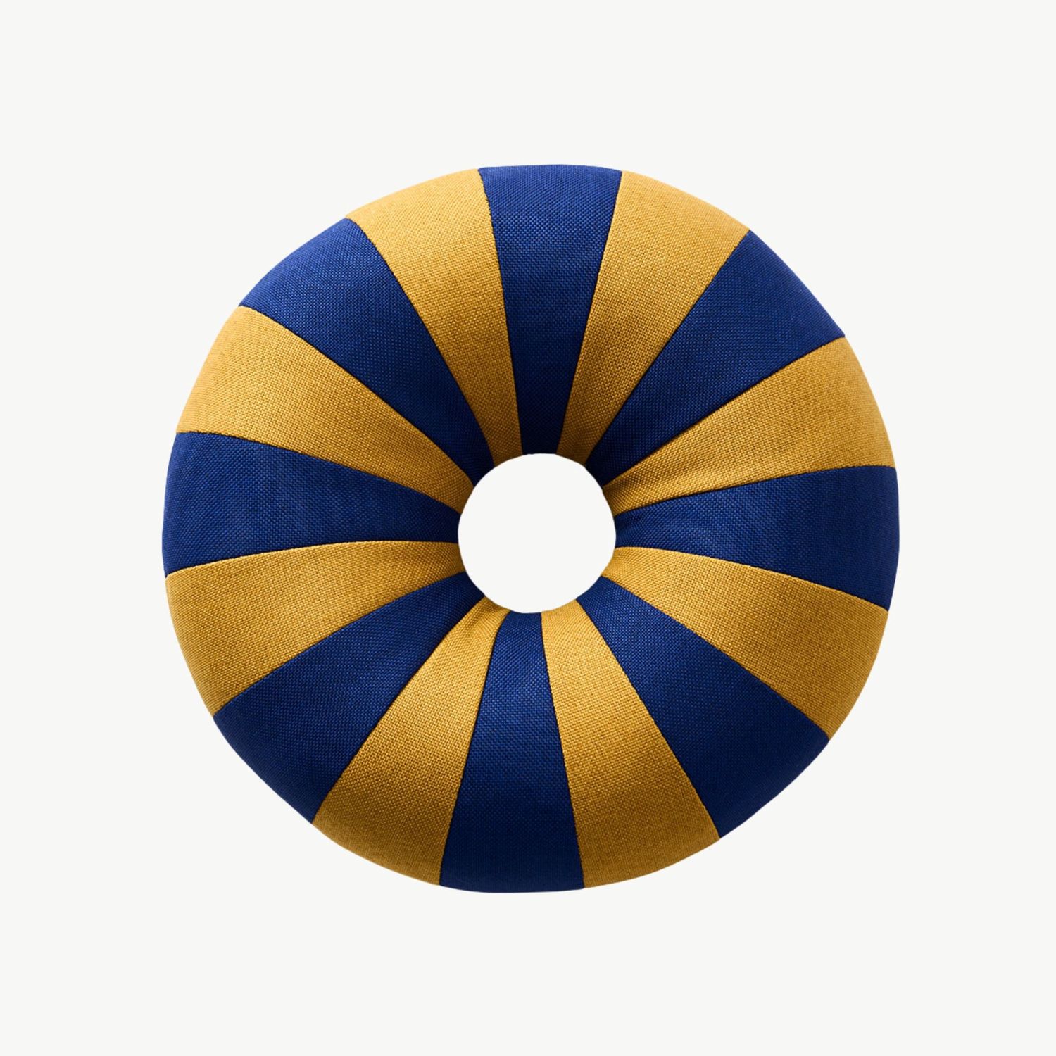 STUDIO ABOUT Float Pillow kussen dark blue &amp; ochre