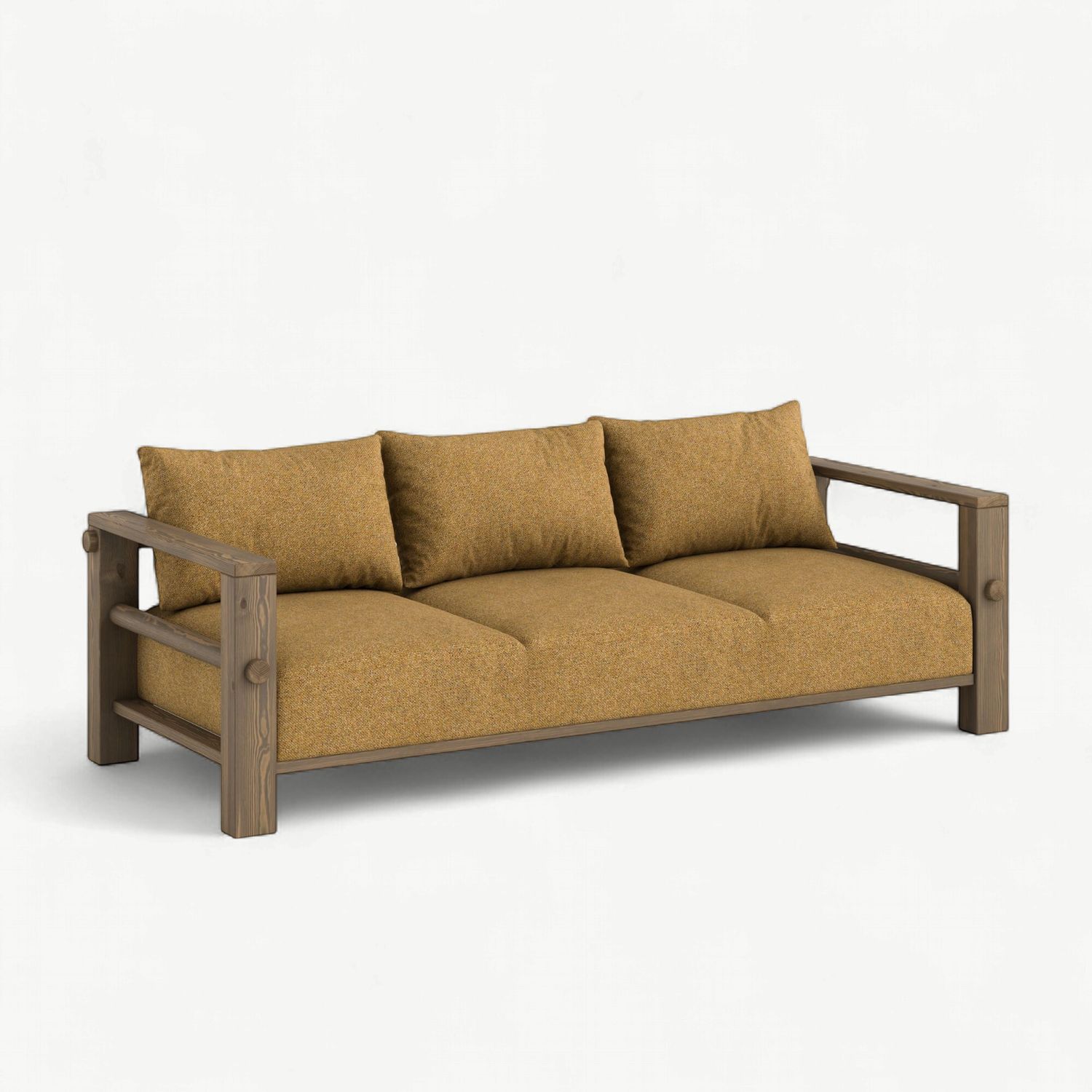 KARUP DESIGN Bare sofa bed Carob bruin gelakt