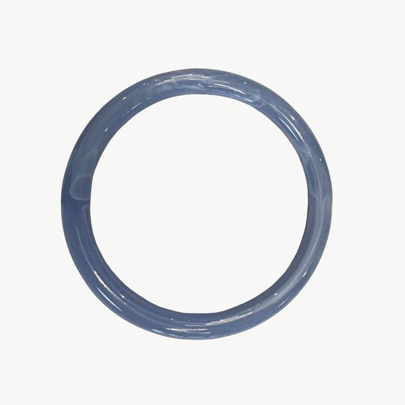 BYBJOR Colorful Marble Bangle armband licht blauw