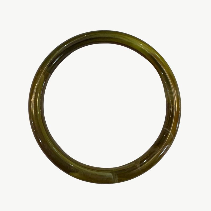 BYBJOR Colorful Marble Bangle armband olijf