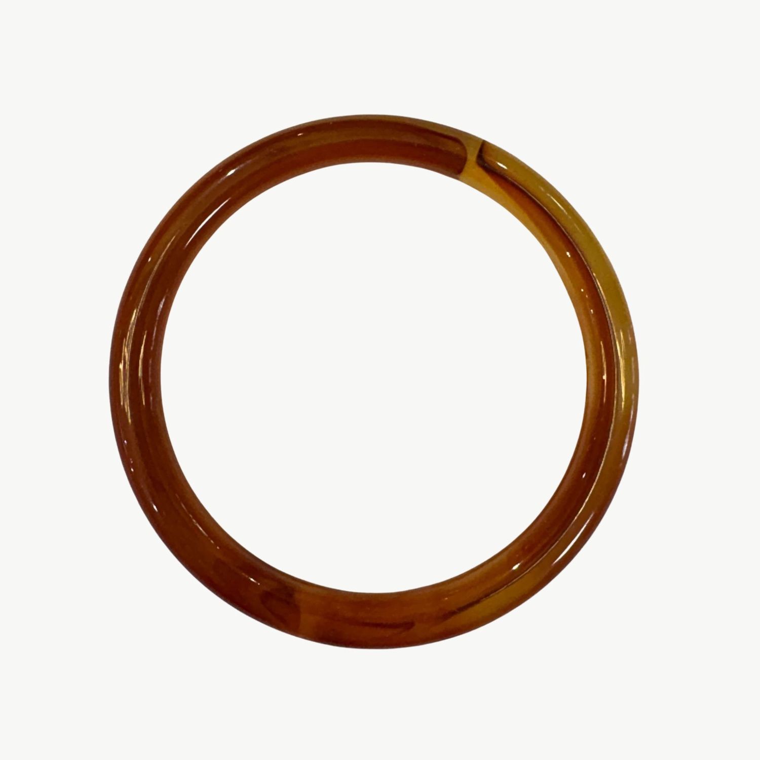 BYBJOR Colorful Marble Bangle armband licht bruin