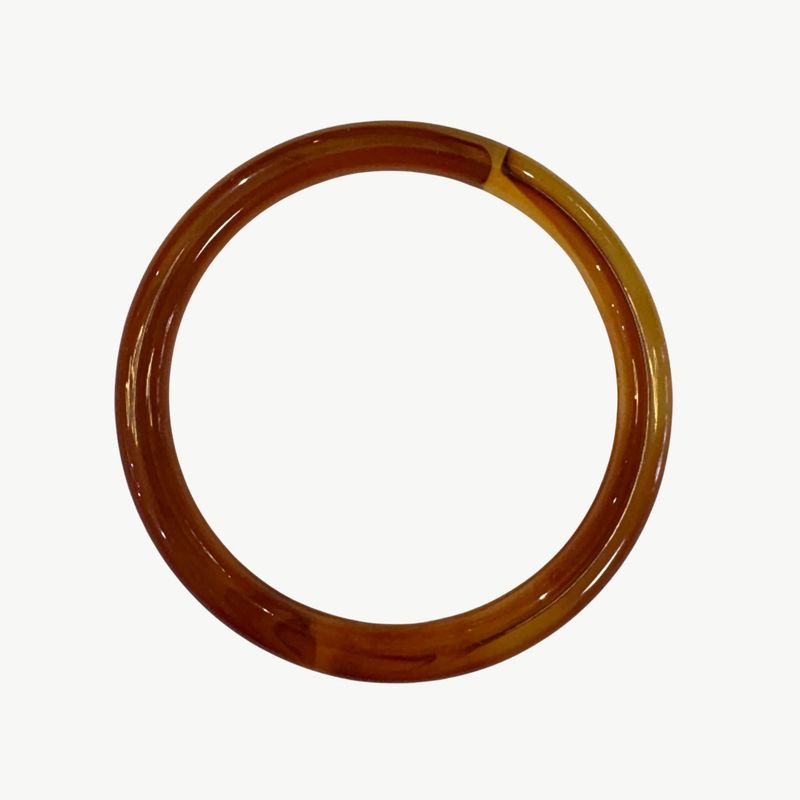 BYBJOR Colorful Marble Bangle armband licht bruin