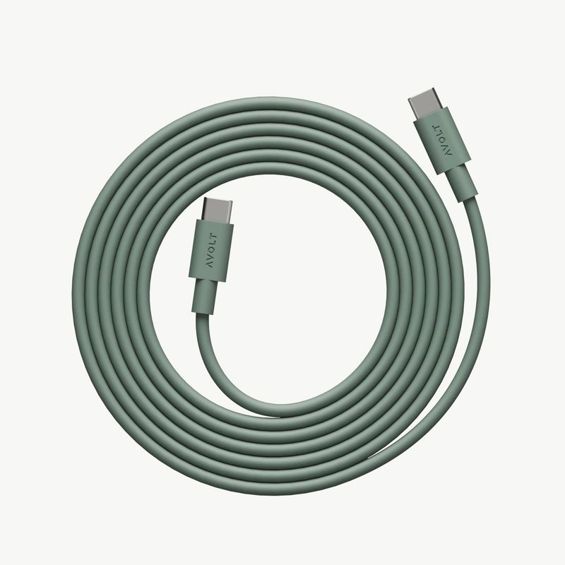 AVOLT Cable 1 USB-C Oak Green