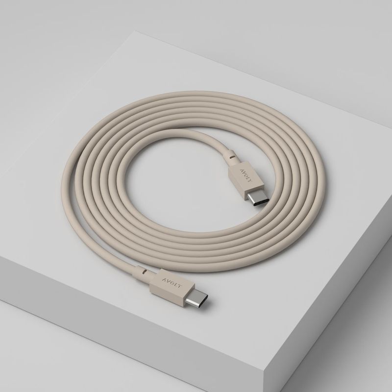 AVOLT Cable 1 USB-C Nomad Sand