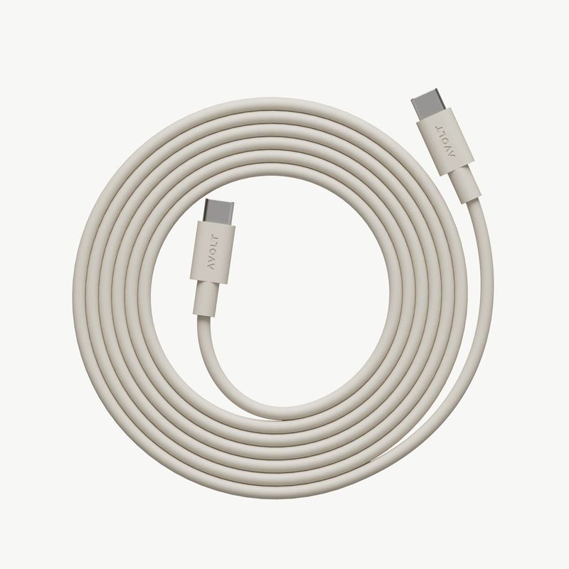AVOLT Cable 1 USB-C Nomad Sand