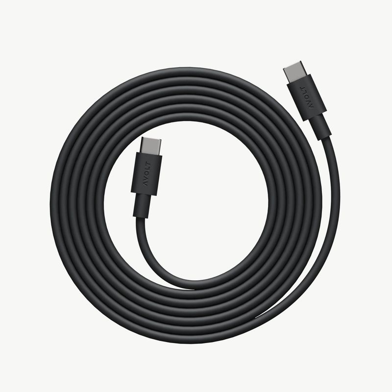 AVOLT Cable 1 USB-C Stockholm Black